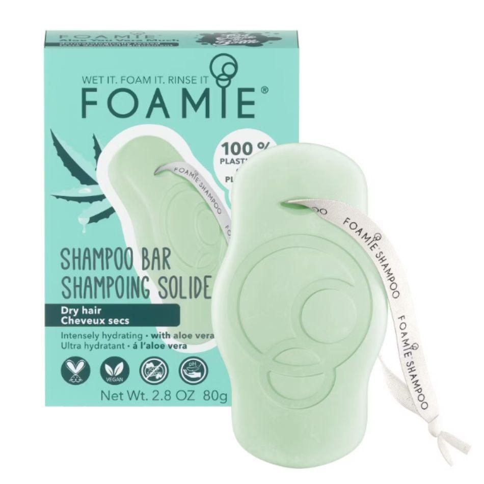Shampoo bar aloe you vera much FOAMIE - shampoing et emballage