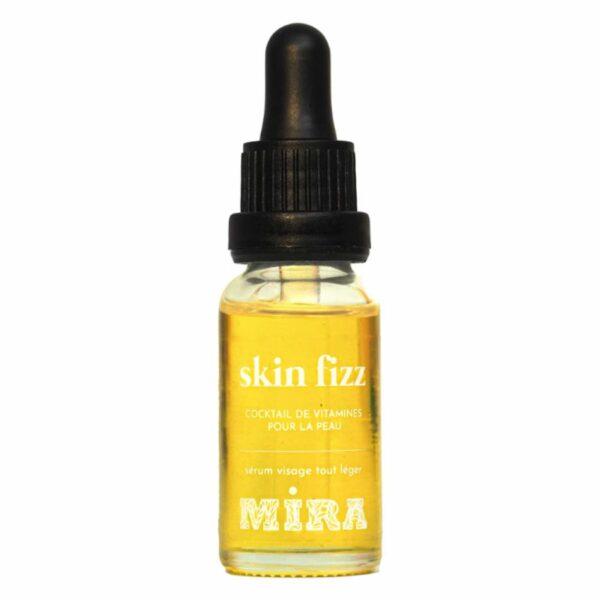 Skin Fizz - Sérum vitaminé pour le matin MIRA - flacon fond blanc